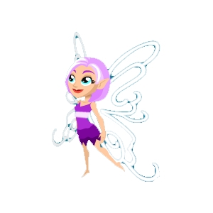 Purple Glow Wing Pixie